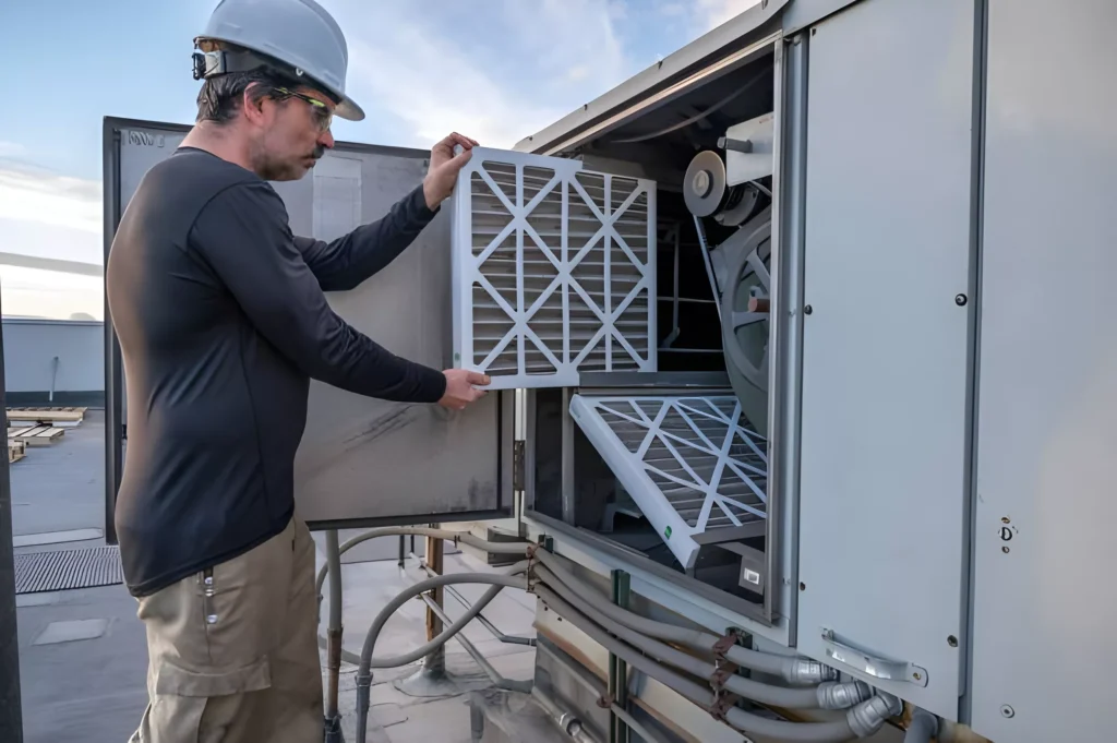 Filtr powietrza do systemu HVAC