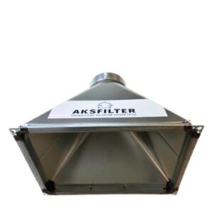 Okap wentylacyjny przemysłowy, odciąg zanieczyszczeń, ssawki