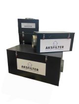 Filtr kanałowy z filtrem Hepa H13 SmogiBox + wentylator EC